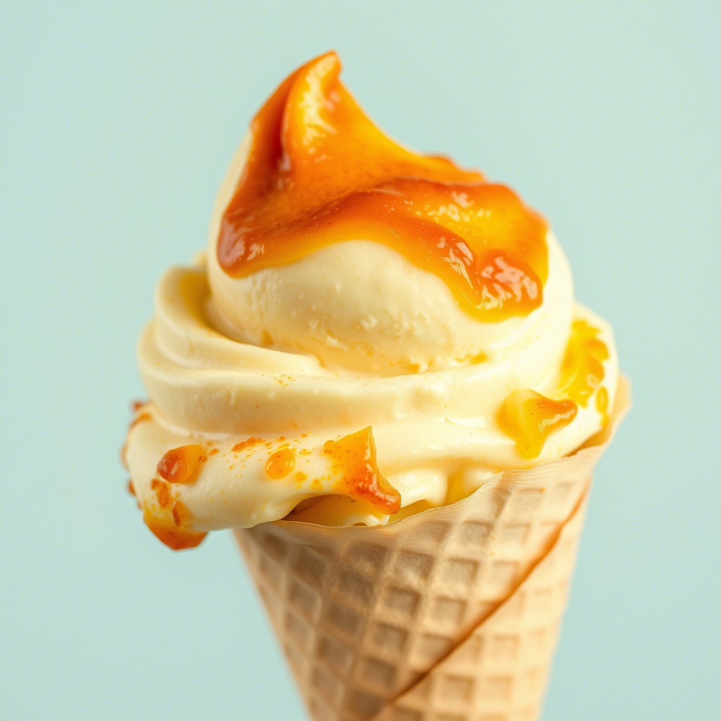 Мороженое крем-брюле по-советски