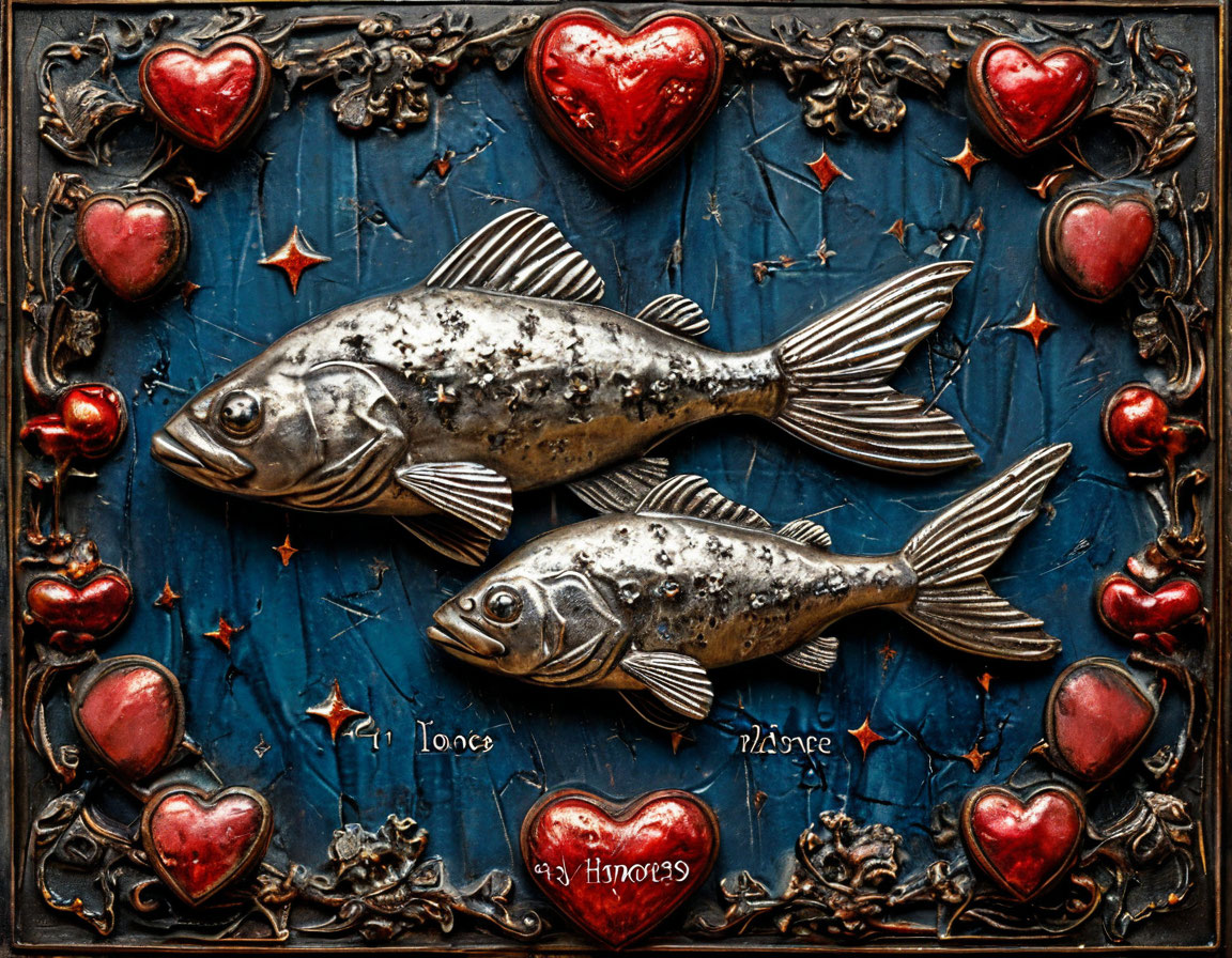 Годовой любовный гороскоп на 2025 год  для Рыб.