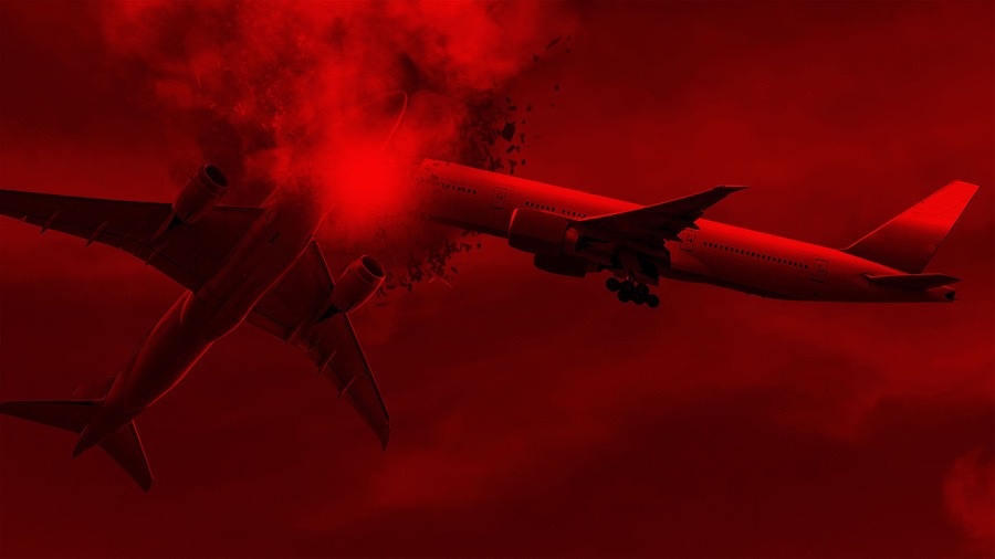 Самолёты не успели разойтись в небе