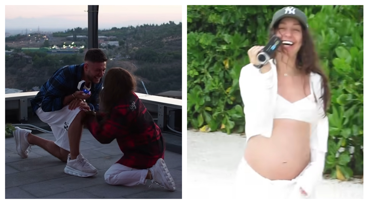 Влюбленные перестали скрывать отношения. Фото: скриншот видео