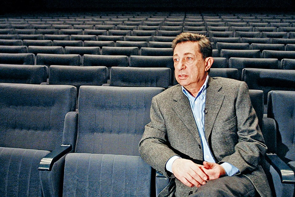 Режиссер Игорь Кваша во время репетиции