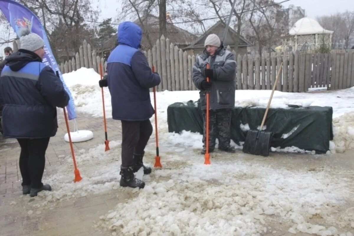    На Ямале усилят контроль за уборкой снега во дворах