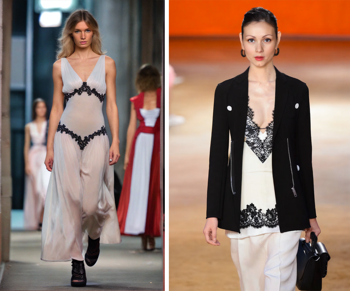 Кружевные платья 