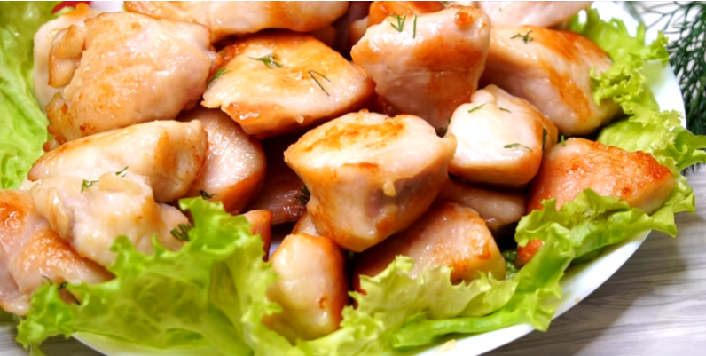 Таким способом куриная грудка, превращается словно по волшебству в свиную вырезку