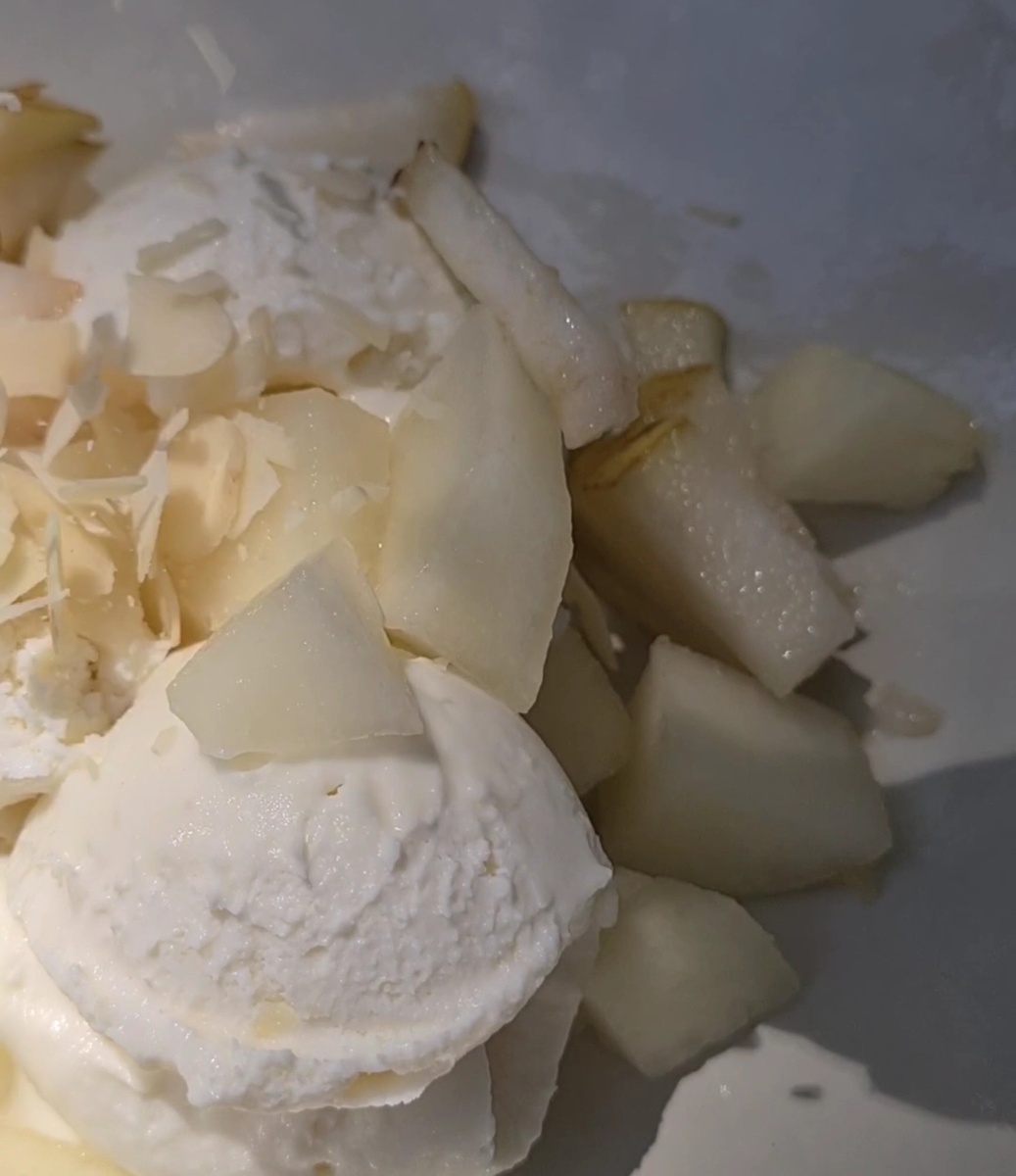 Сырное мороженое 