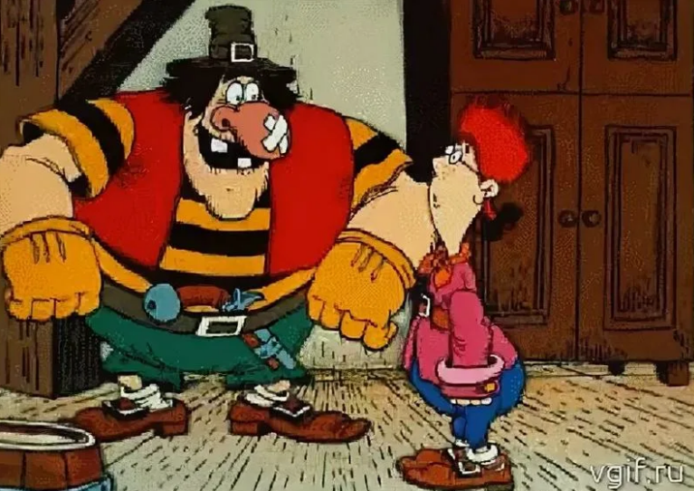 На приёме у градоначальника. М/Ф "Остров сокровищ".
