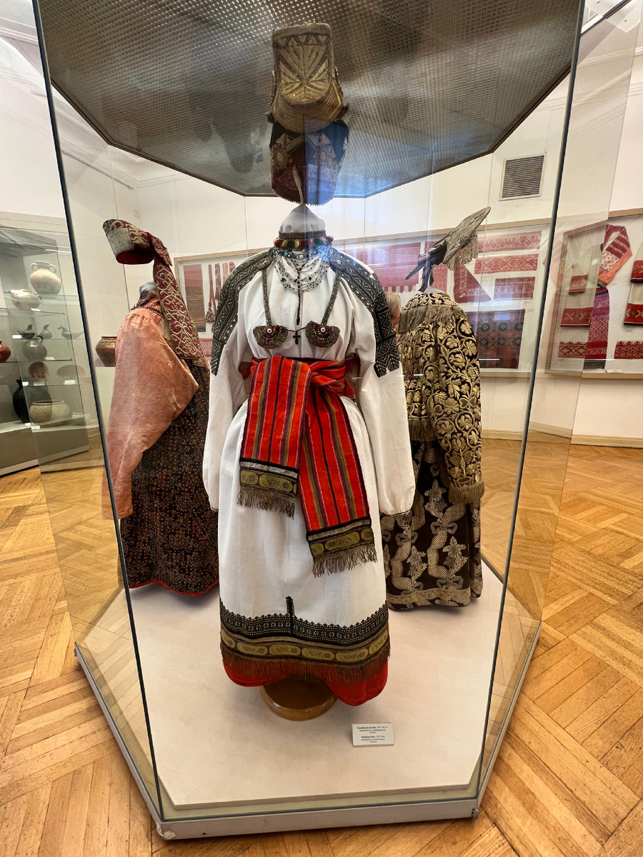 Свадебный костюм Воронежская губерния 1870-80 г.