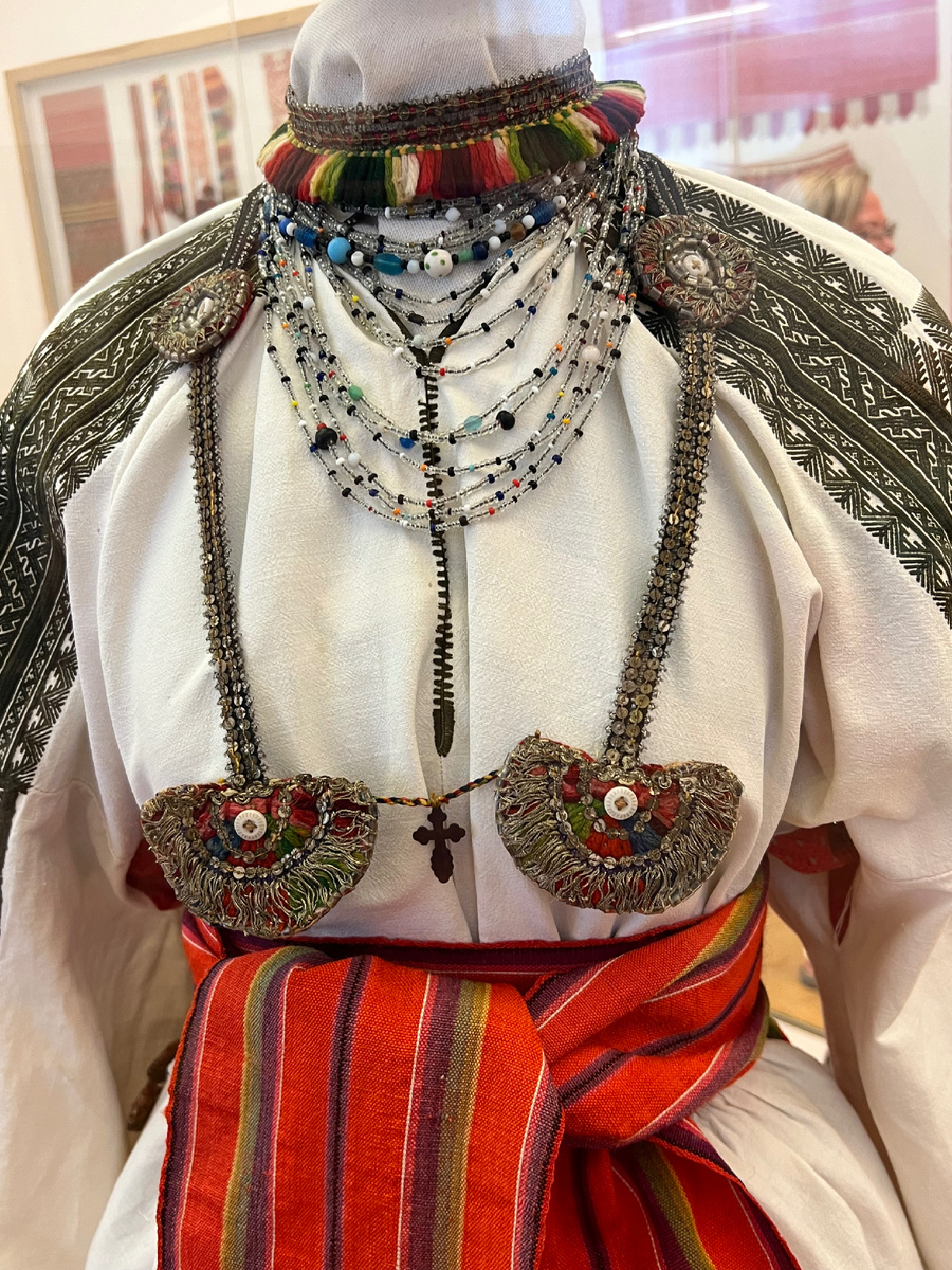 Элементы свадебного костюма Воронежской губернии 1870-80 г.