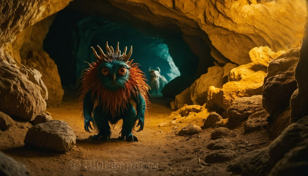 В пещерах, по представлениям китайцев, могут обитать мифические существа.