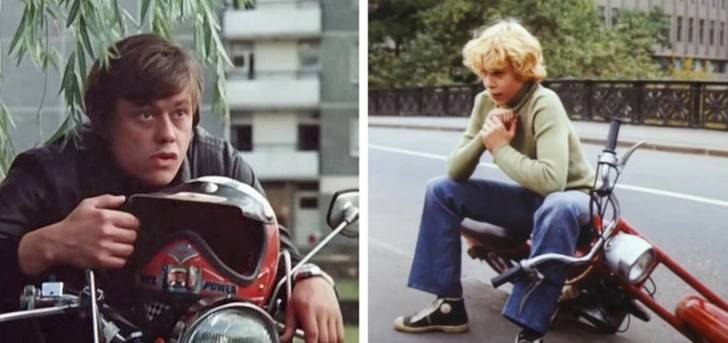 Кадры из детского фильма  «Приключения Электроника»