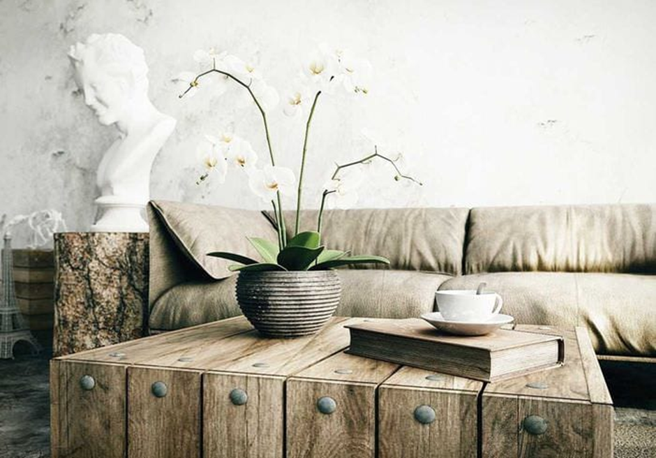 Пример Ваби-саби в интерьере. Честно взято с просторов интернета