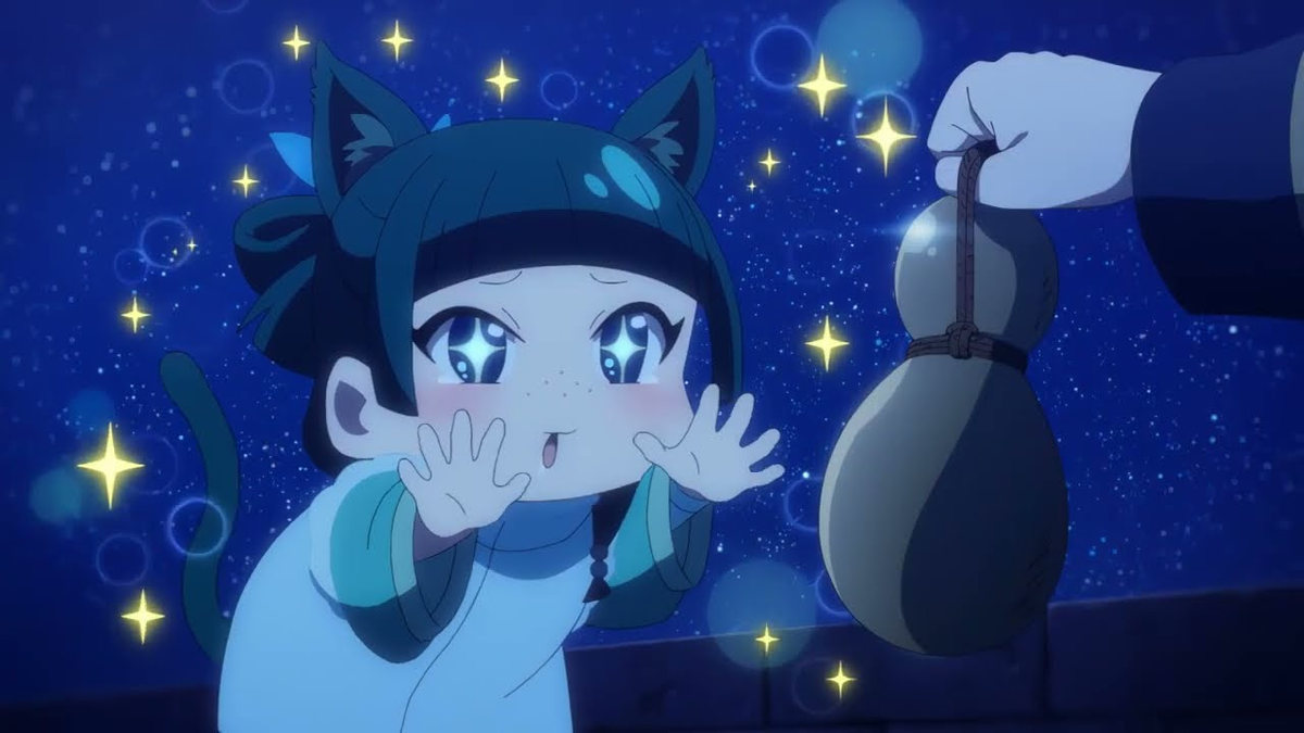 Кадр из аниме "Монолог фармацевта"