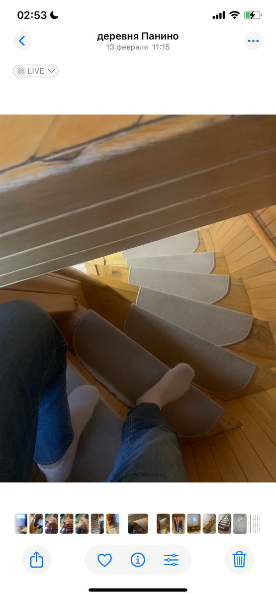 При с пуске с такой лестницы не только головой ударешься о проем, но и колени надо беречь.