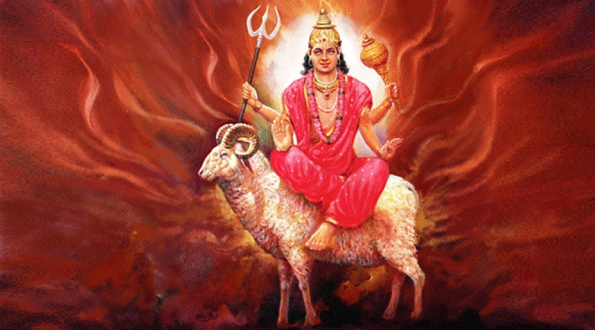 Господь Кумара ( Марс ). Картинка из Дзена.