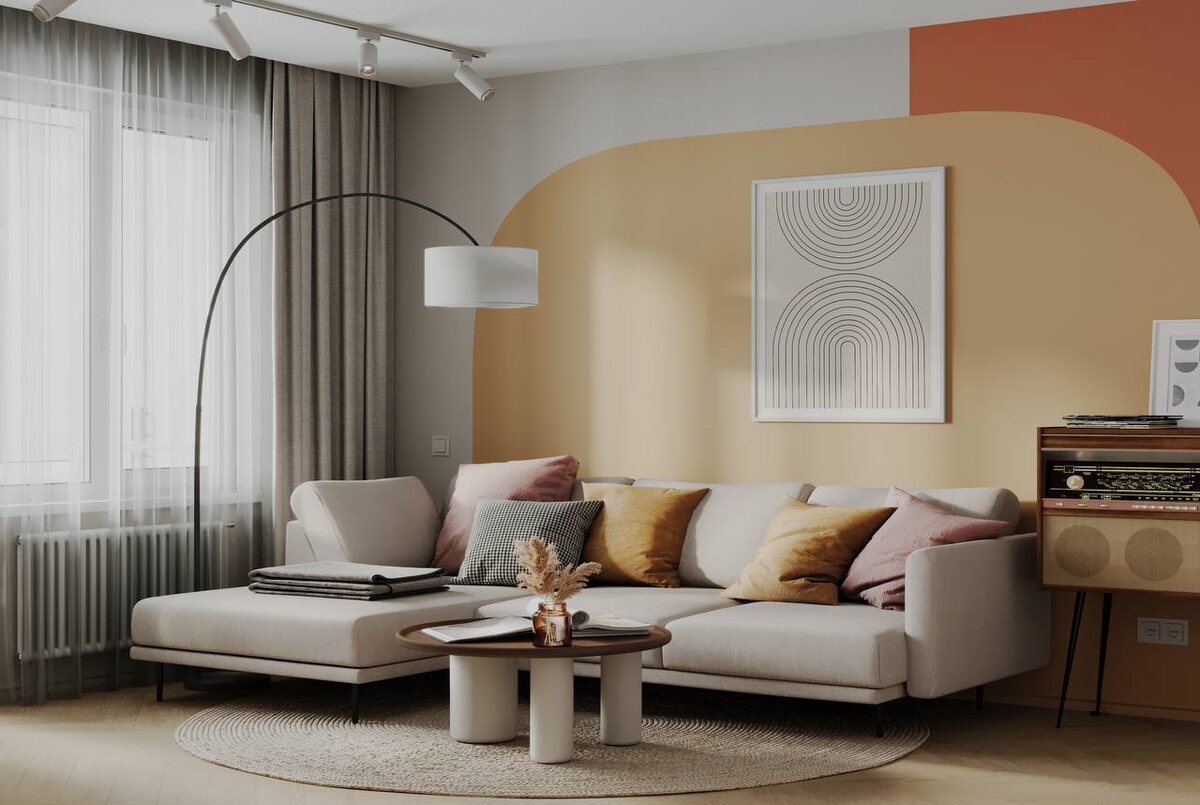 Дизайн и ремонт квартиры 56 кв.м. в старом фонде от ГК «Поколение».