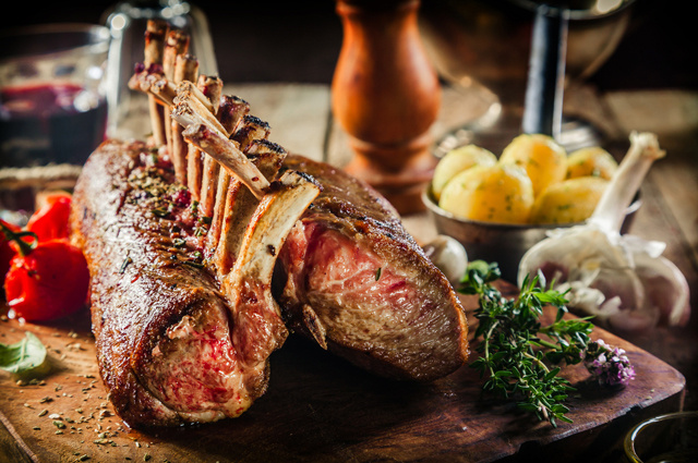 Картинка Баранина запечёная 