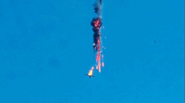 На фото сбитый дрон, который обнаружил Булат