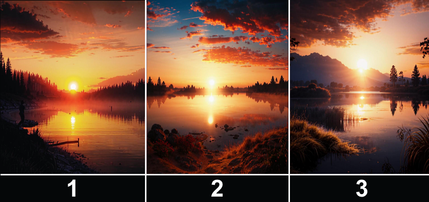 Выберите рассвет