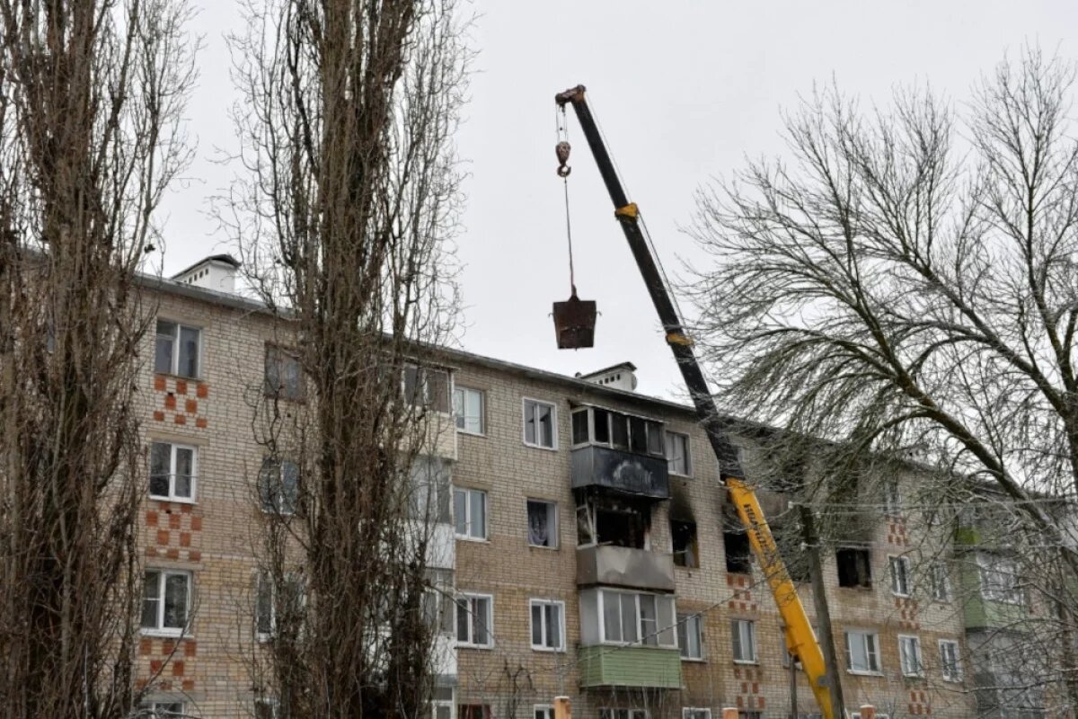    В Кирсанове дом, где от взрыва погибли пять тамбовцев, восстановят осенью
