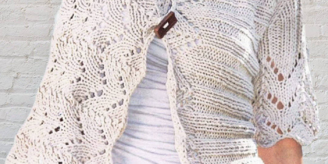 6 элегантных и нежных жакетов спицами. Подробное описание