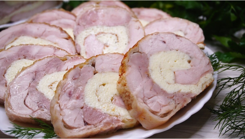 Вместо Колбасы на бутерброды готовлю такой Куриный рулет