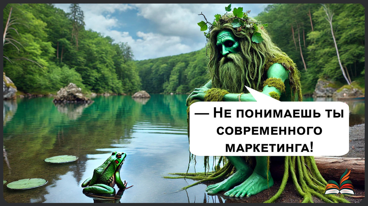 Водяной в соцсетях - Рассказ