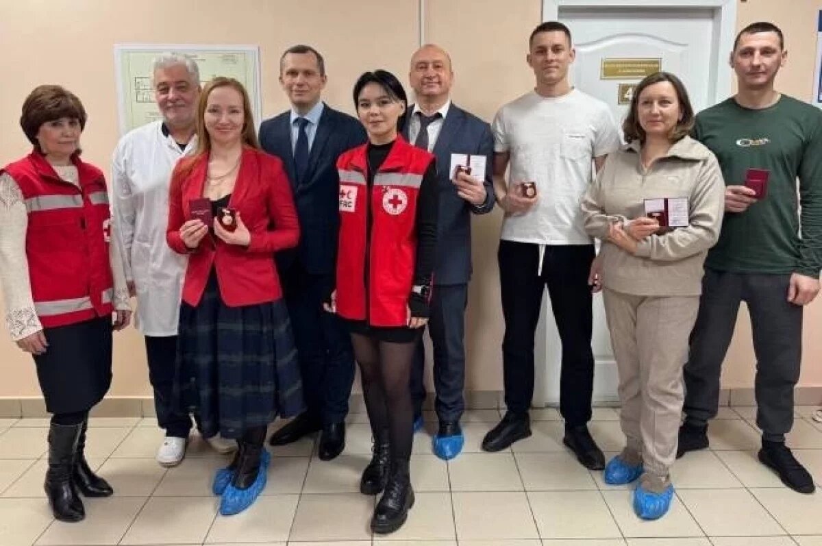    В Тверской области шесть жителей стали Почетными донорами