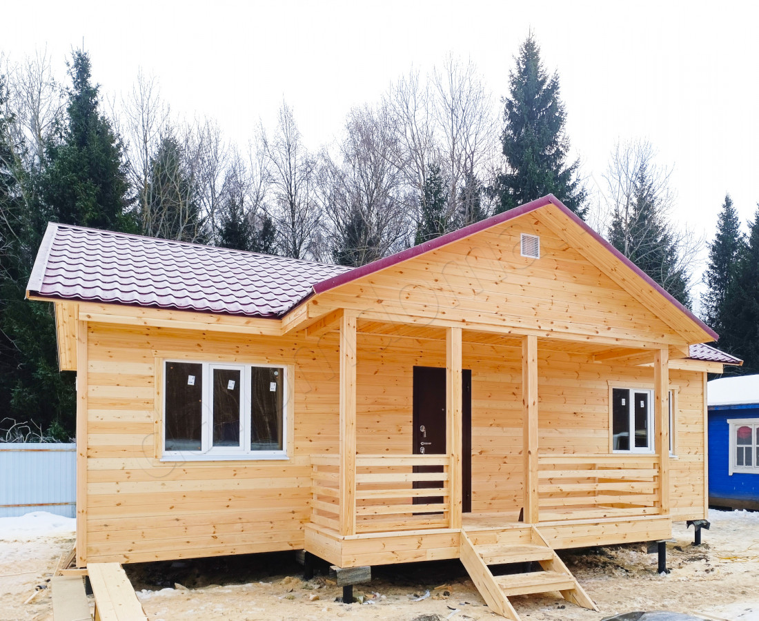 Каркасный дом в селе Добрыниха