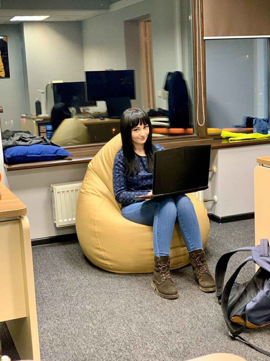 еще в офисе