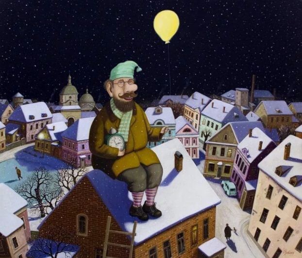 Губарев Валентин Алексеевич (Род. 1948). Источник иллюстрации: https://www.livemaster.ru/topic/2622755-naivnoe-iskusstvo-valentin-gubarev