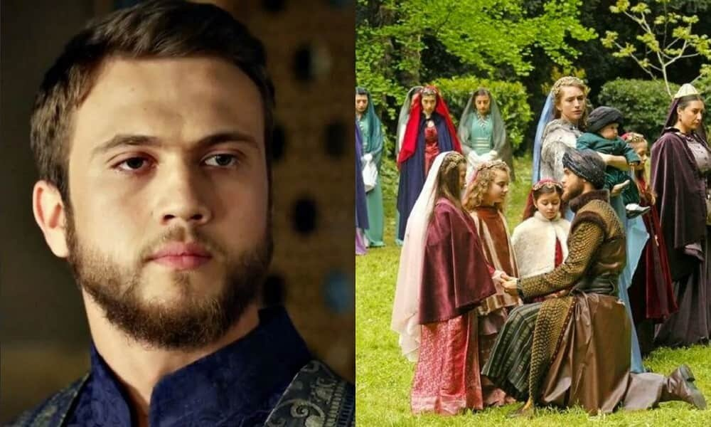 Баязид с Дефне и детьми