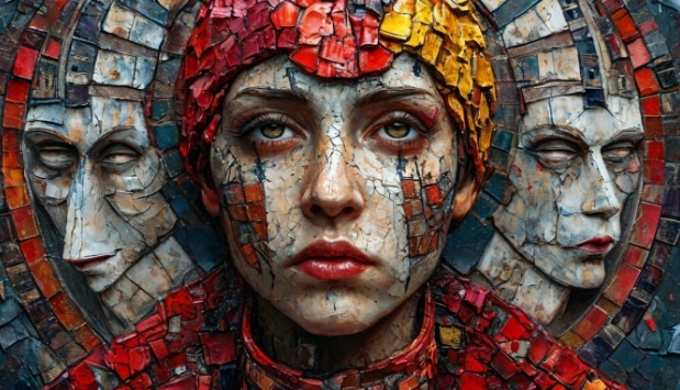 Шедеврум выдал такую картинку на запрос "Идеология"