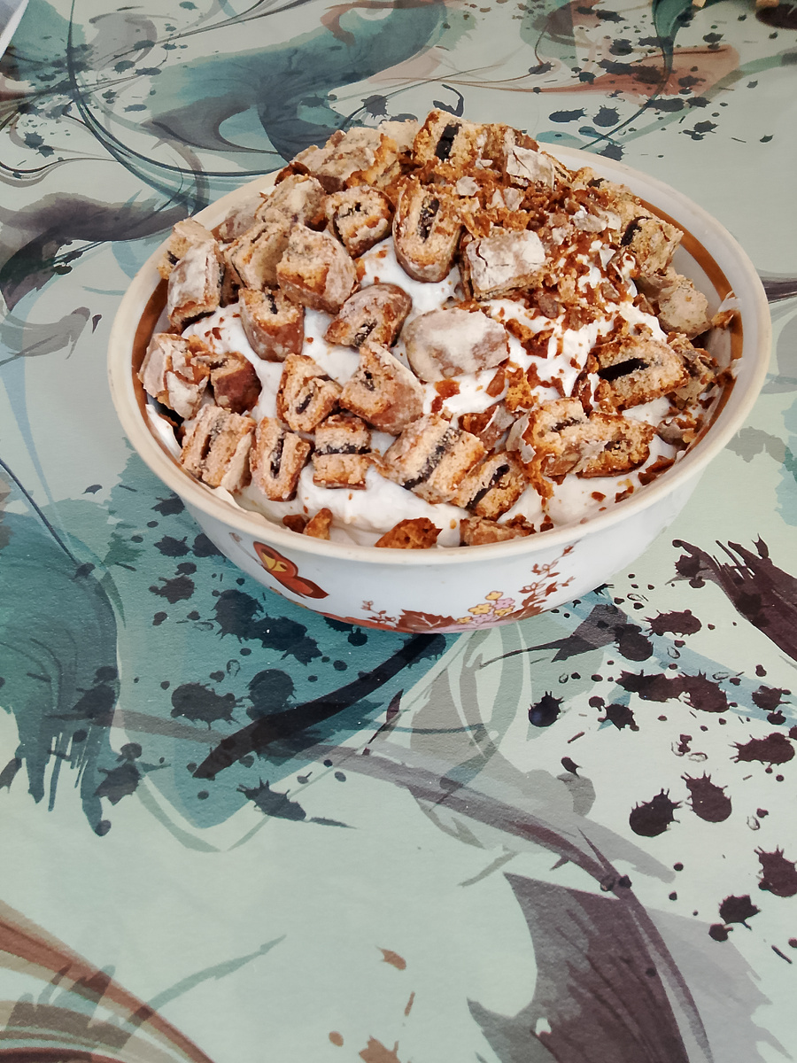 Торт без выпечки из пряников.