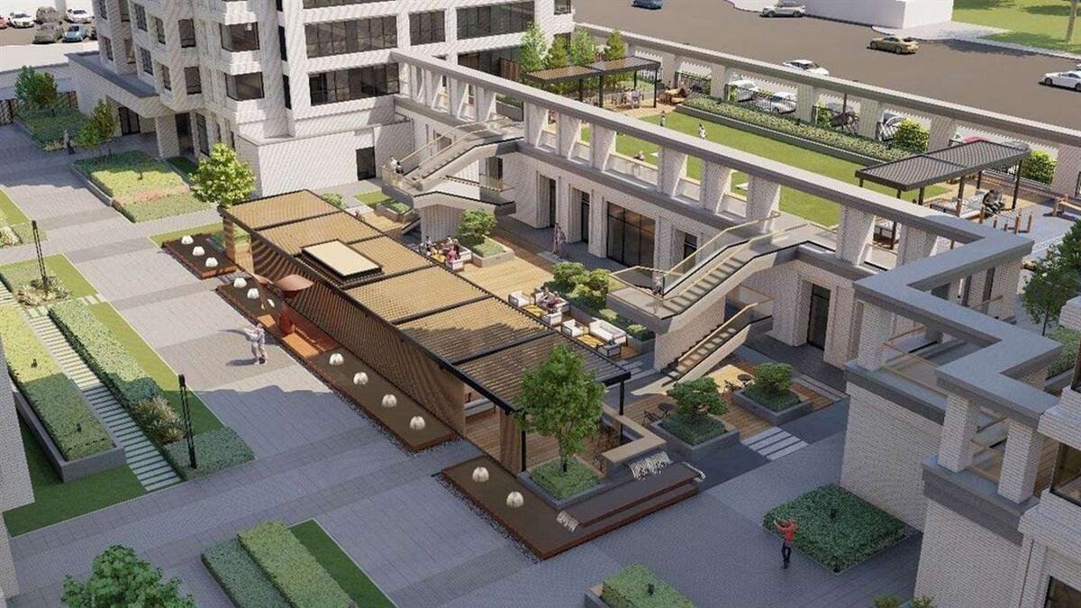 Проект и план застройки ЖК City Towers в Новосибирске