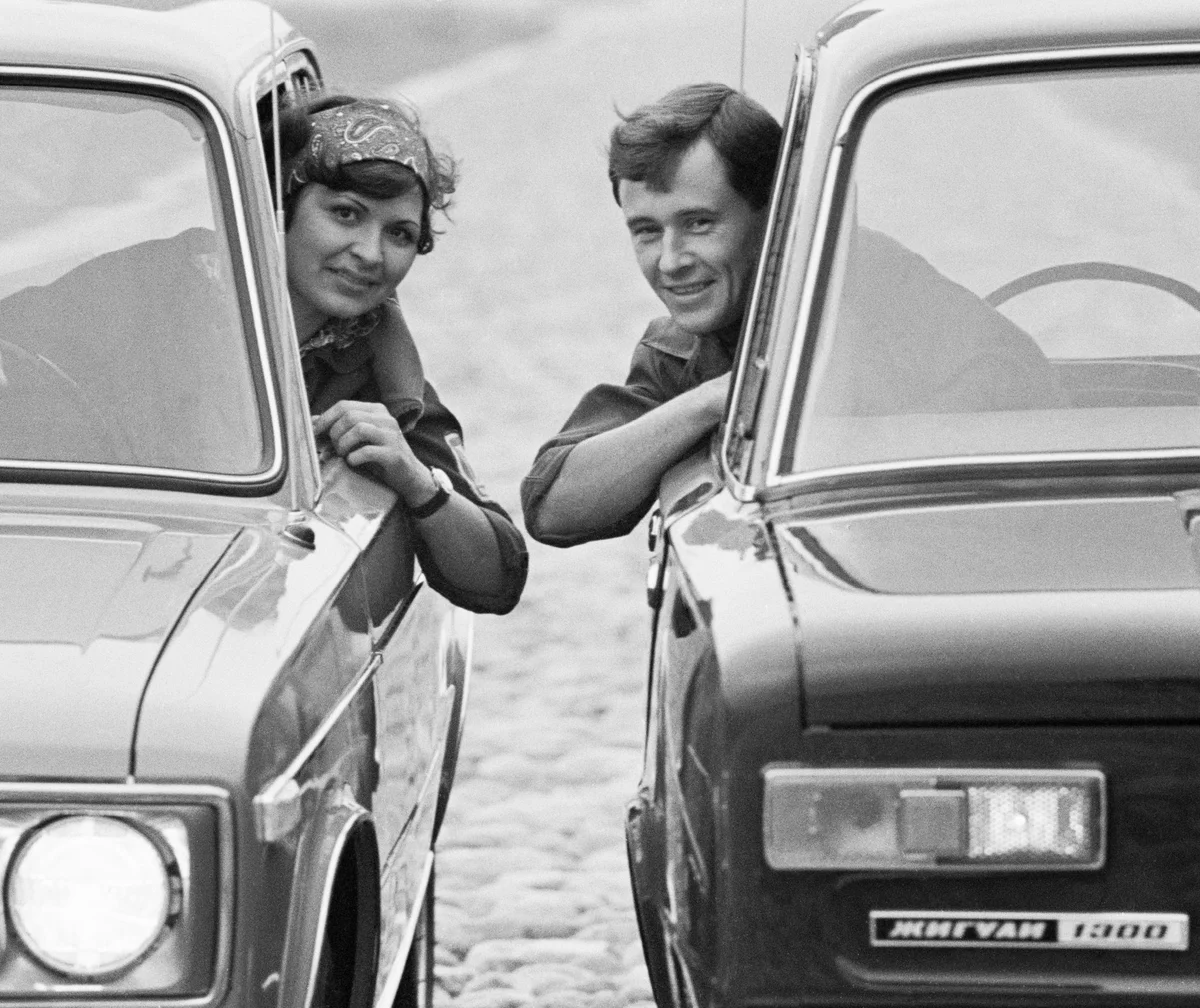 Муж и жена автомобилисты - редкое явление в СССР