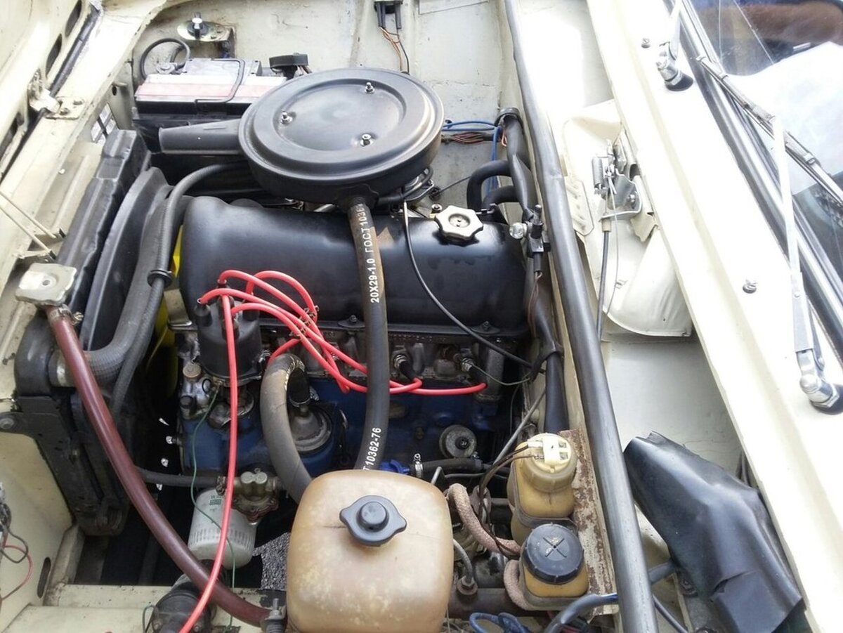 двигатель ВАЗ 2101 прородитель всей линейки классики и нивы