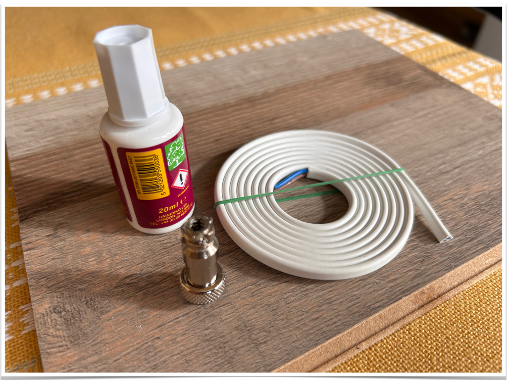 Сделаем метку на коннекторе 