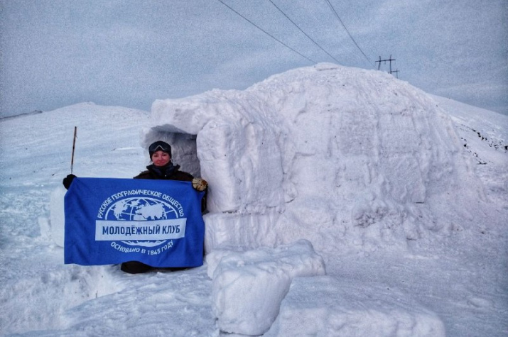 Иглу — традиционное снежное жилище эскимосов. Фото: Ульяна Потылицына
