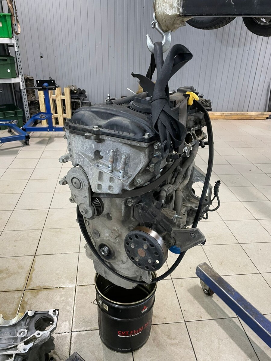 Под капотом автомобиля двигатель G4NA