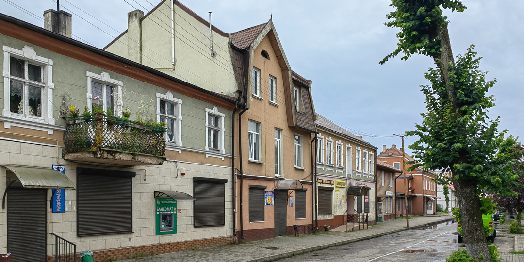 Славск - город, где нет людей! Ладно, есть - но мы их практически не видели... (Калининградская область)