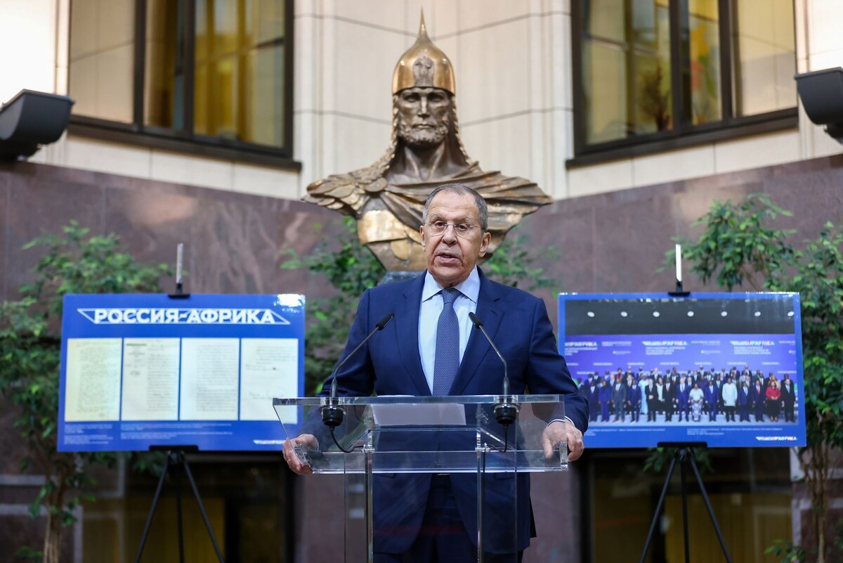    Министр иностранных дел РФ Сергей Лавров / Источник: © Артем Геодакян/ТАСС