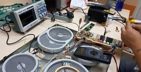 Замена конфорки в электроплите Занусси