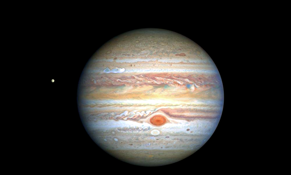 Снимок, сделанный с помощью телескопа "Хаббл".