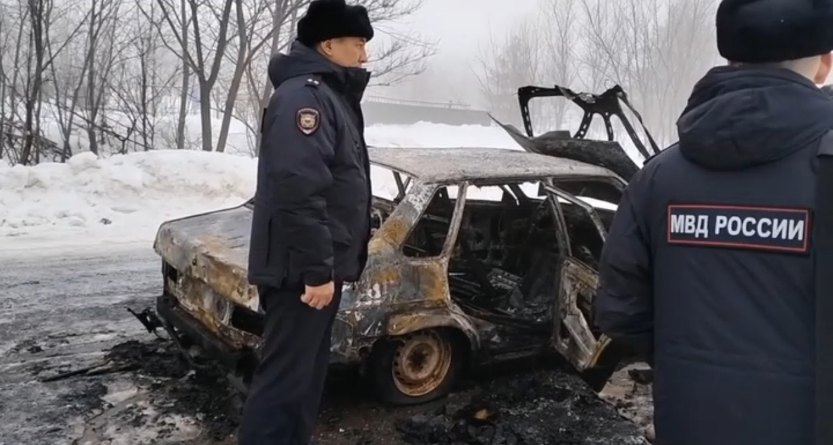    Угнали и подожгли: В Бугуруслане задержали угонщиков «девяносто девятой»