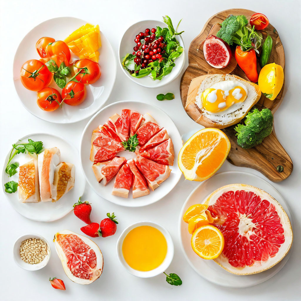 Продукты, богатые витамином D.