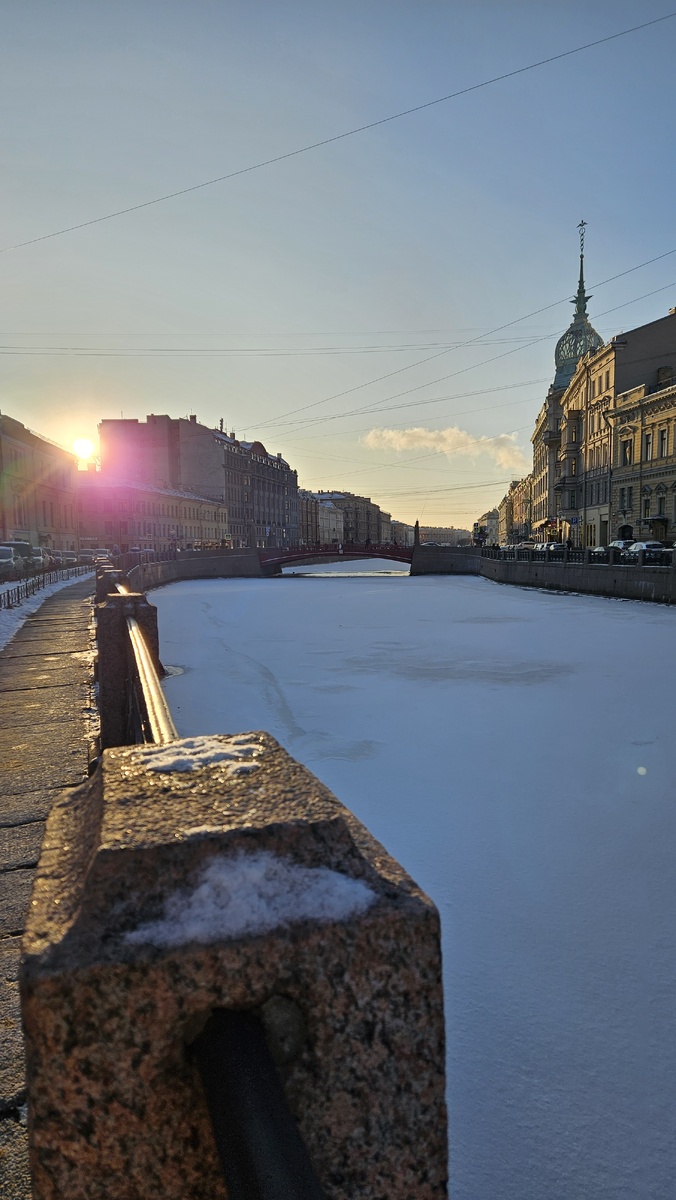 Набережная реки Мойки (фотография автора)