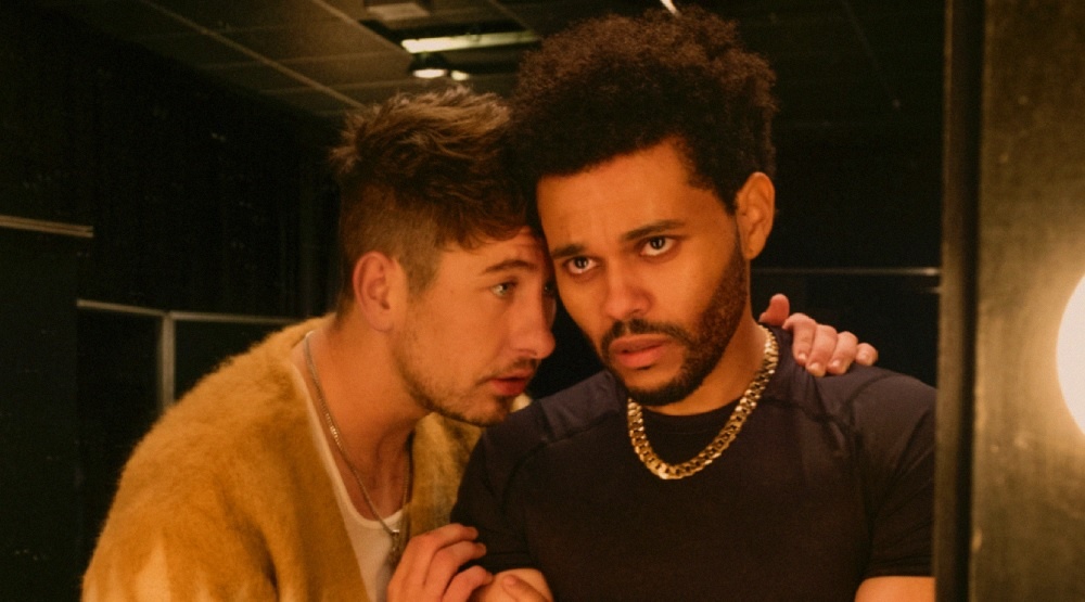     Барри Кеоган и Викенд / Кадр из фильма «Hurry Up Tomorrow» (2025)