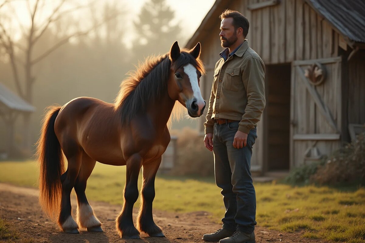 Гиганты конного мира: Самые мощные породы по версии коневода Сафиханова Альберта 