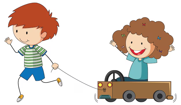 В этой ситуации я бы давала девочке подсказку "Кати", или "Поехали", и после того, Как девочка повторит слово, начала бы ее катать. Потом остановилась и снова подсказала просьбу. До тех пор, пока она не запонмит и не начнет сама произносить слово