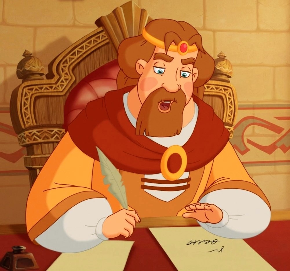 Кадр из мультфильма "Три богатыря"